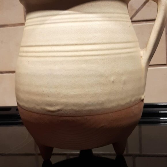 Vintage ceramic vase - numbered 34-160 - 8-1/4 x 6-1/2" - Picture 2 of 3